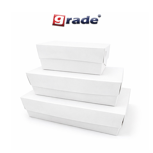 Lunch Box Forming Ivory Putih, size S (isi 50 pcs)