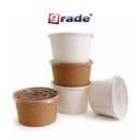 Paper Bowl Putih 800 ml / 27 oz (isi 25 pcs)