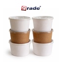 Paper Bowl Putih 800 ml / 27 oz (isi 25 pcs)