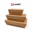 Lunch Box Forming Kraft Coklat, size M (isi 50 pcs)