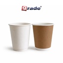 Paper Cup Double Wall Putih 12 oz / 360 ml (5p pcs)