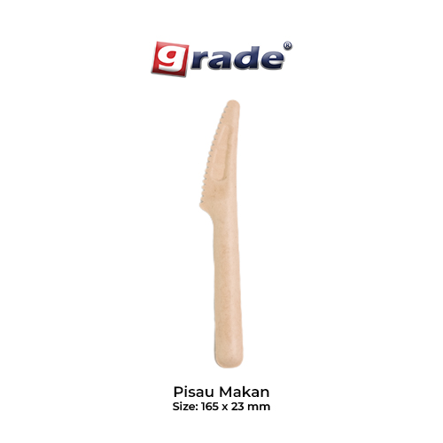 BAGASSE PISAU MAKAN (isi 50 pcs)