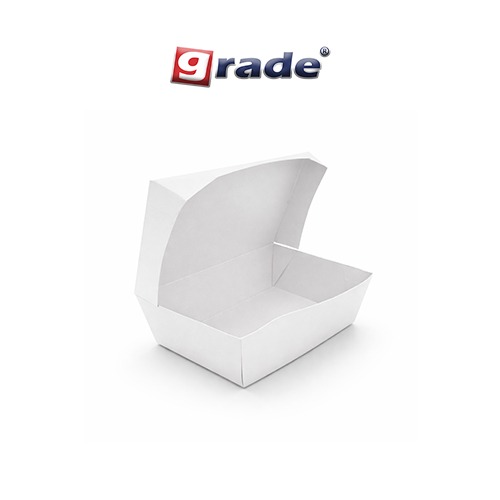 Lunch Box Forming Ivory Putih, size M (isi 50 pcs)