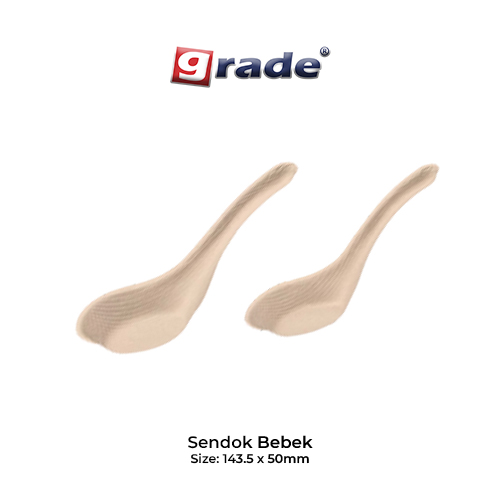 BAGASSE SENDOK BEBEK (isi 50 pcs)