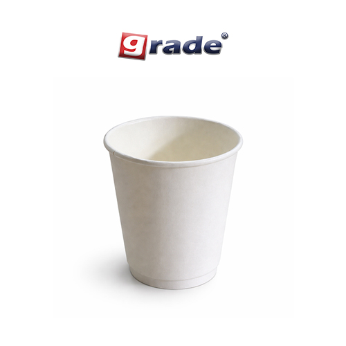 Paper Cup Double Wall Putih 9 oz / 270 ml (50 pcs)
